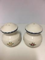 Zeller Fayencerie Peper en Zoutstel  (Nooit Gebruikt), Huis en Inrichting, Ophalen of Verzenden, Nieuw, Overige stijlen, Overige typen