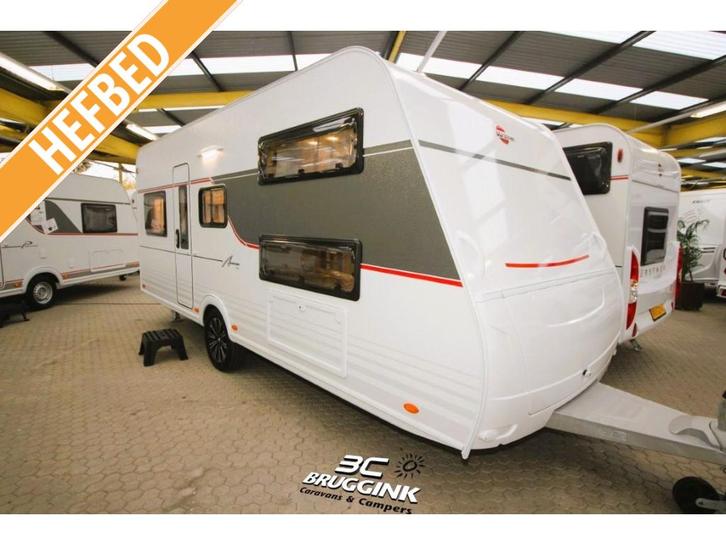 Bürstner Averso Plus 510 TK STAPELBED + HEFBED 7 PE, Caravans en Kamperen, Caravans, meer dan 6, Treinzit, Bürstner, Hefbed, Overige typen