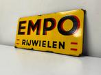 EMPO rijwielen emaille reclamebord, Verzamelen, Merken en Reclamevoorwerpen, Ophalen of Verzenden, Gebruikt, Reclamebord