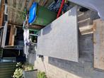 Granieten tuintafel 220x100 cm, Tuin en Terras, Tuintafels, Ophalen, Gebruikt, Rechthoekig, Overige materialen