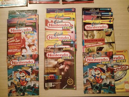 Lot Club Nintendo magazines Extra en news, Boeken, Tijdschriften en Kranten, Gelezen, Muziek, Film of Tv, Ophalen of Verzenden