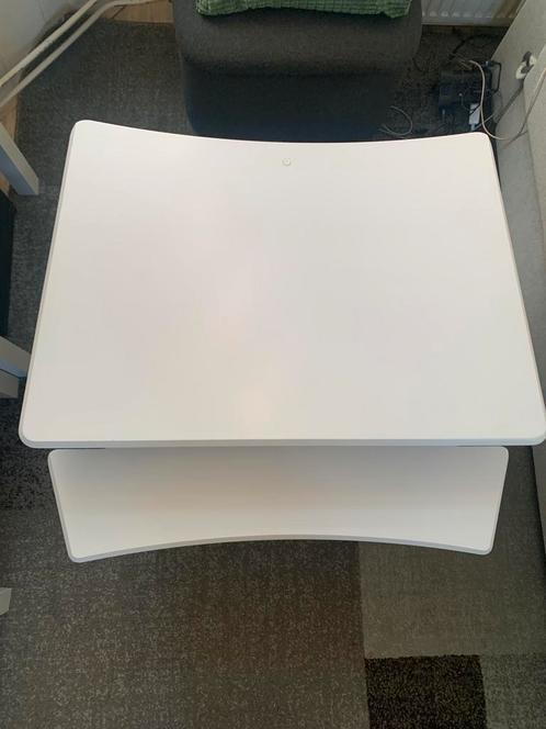 Updesk - Zit/Sta tafel, Computers en Software, Laptoptafels, Zo goed als nieuw, In diepte verstelbaar, In hoogte verstelbaar, Ophalen of Verzenden