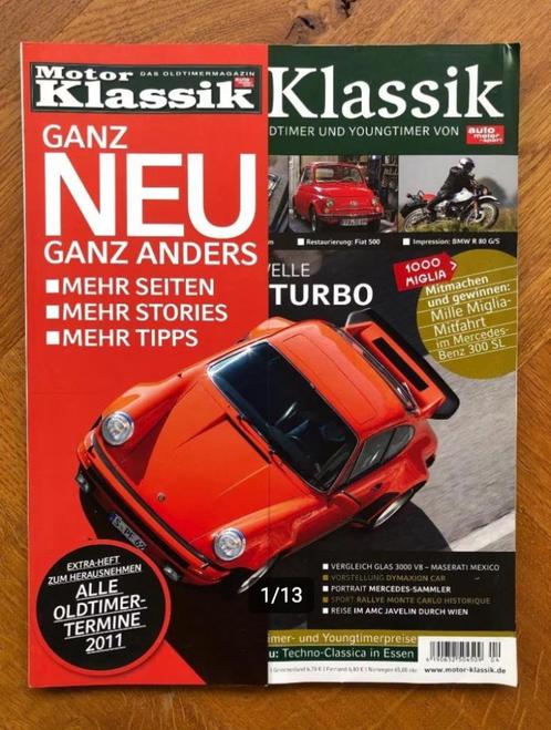 Motor Klassik das Oldtimermagazin Ausgabe 4/2011, Boeken, Auto's | Folders en Tijdschriften, Nieuw, Porsche, Verzenden