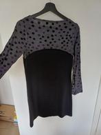 Pink Labelle tuniek zwart/grijs met stippen, Kleding | Dames, Maat 38/40 (M), Zwart, Ophalen of Verzenden, Zo goed als nieuw