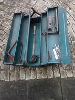 Stalen gereedschapskist met inhoud, Ophalen of Verzenden