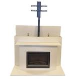Showroom model tv lift meubel met sfeerhaard €2150,-, 100 tot 150 cm, Verzenden, Nieuw, Minder dan 100 cm