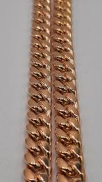 gouden coban link ketting 14kt, Www.bredajuwelier.nl, Nieuw, Ophalen of Verzenden, Www.bredajuwelier.nl