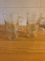 Pickwick theeglazen, Huis en Inrichting, Keuken | Servies, Glas of Glazen, Gebruikt, Ophalen of Verzenden, Glas