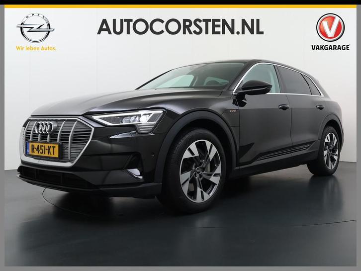 Audi e-tron 55 Quattro 95kWh Leer Trekhaak Navi Ecc Cruise C, Auto's, Audi, Bedrijf, Te koop, e-tron, 4x4, ABS, Airbags, Airconditioning