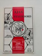 AJAX -Feijenoord 1982-1983 Cruijff v Hanegem V Basten Gullit, Verzenden, Zo goed als nieuw, Ajax