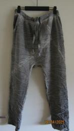 Comfortabele Khaki Harem/joggerbroek met Kreukeffect, Maat 38/40 (M), Ophalen of Verzenden, Zo goed als nieuw, Lang