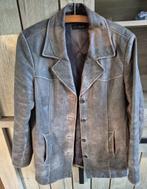 Te koop leren Jas, Ophalen, Bruin, Overige maten, Gedragen