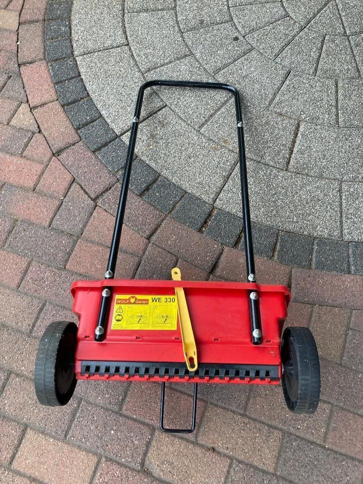WOLF-Garten universele strooiwagen WE 330 - strooibreedte 41, Tuin en Terras, Hand-tuingereedschap, Zo goed als nieuw, Overige soorten