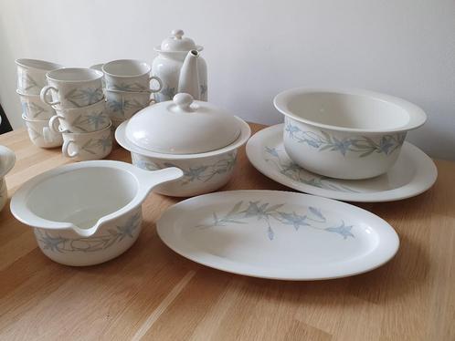 Thee / koffie servies van Arabia Finland Arctica, Antiek en Kunst, Antiek | Servies compleet, Ophalen
