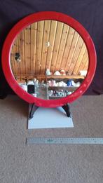 spiegel, Huis en Inrichting, Woonaccessoires | Spiegels, Minder dan 50 cm, Gebruikt, Rond, Ophalen of Verzenden