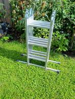 Excelsior aluminium vouwladder, Doe-het-zelf en Verbouw, Ladders en Trappen, Ophalen, Zo goed als nieuw, 2 tot 4 meter