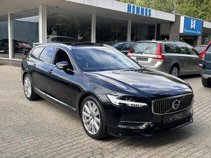 Volvo V90 T8 408pk AWD Inscription B&W Headup Pano Keyless, Auto's, Volvo, Bedrijf, Te koop, V90, 360° camera, 4x4, ABS, Achteruitrijcamera
