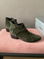Gabor Groene Suède Enkellaarsjes Maat 37,5 als nieuw, Kleding | Dames, Schoenen, Ophalen of Verzenden, Zo goed als nieuw, Groen