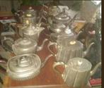 13 antieke theepotten + gratis 3 melkkannetjes, Antiek en Kunst, Ophalen of Verzenden