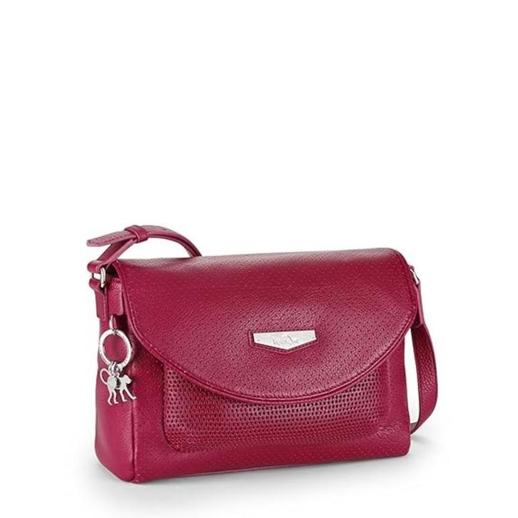 Kipling  Maelissa S Berry Duo perfo dames tas(nr.7 D7), Sieraden, Tassen en Uiterlijk, Tassen | Damestassen, Zo goed als nieuw