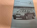 1985 Mercedes w124 200 300 T model 190E 2,3 16v 560SEC prijs, Ophalen of Verzenden, Zo goed als nieuw, Mercedes