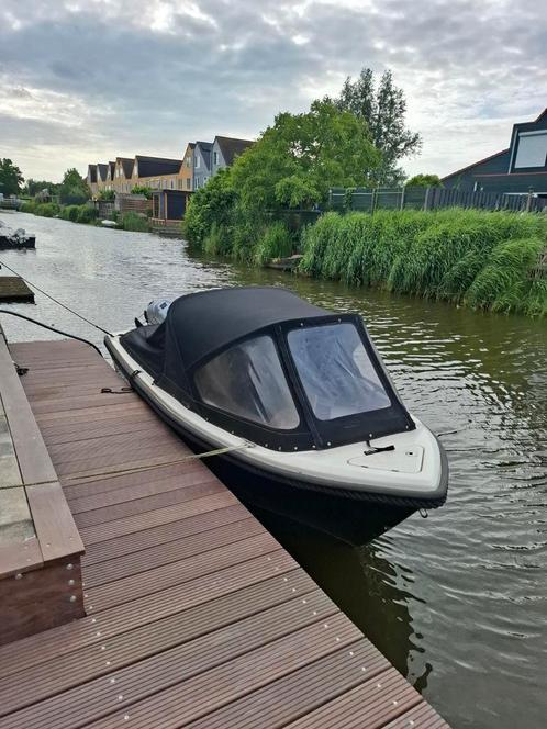Liberty 470 sloep, Watersport en Boten, Sloepen, Gebruikt, 10 tot 30 pk, 3 tot 6 meter, Buitenboordmotor, Benzine, Polyester, Ophalen