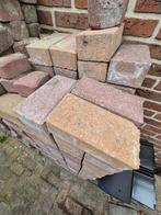 GRATIS - 182 Stenen voor +- 4 m2, Tuin en Terras, Tegels en Klinkers, Ophalen, Gebruikt, Klinkers, 10 m² of meer