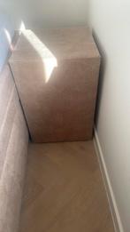 Hoofdbord met 2 hockers. Moet zsm weg, Ophalen of Verzenden, Zo goed als nieuw, Tweepersoons, Hout