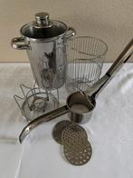 Aspergespan Le Chef -pureeknijper- warmhouder/rechaud, Ophalen of Verzenden, Zo goed als nieuw