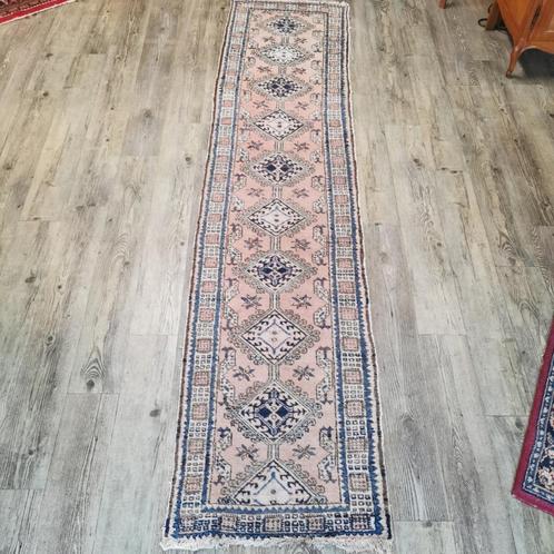 Vintage Oosterse loper, tapijt, vloerkleed, karpet kleed 02, Huis en Inrichting, Stoffering | Tapijten en Kleden, Gebruikt, Rechthoekig