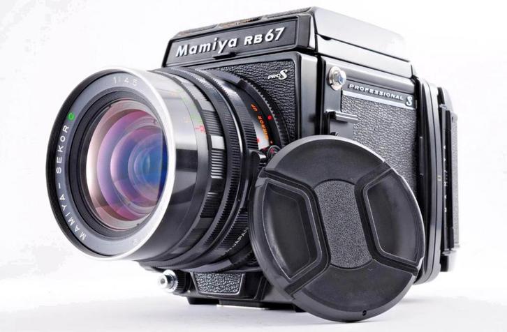 NEAR MINT Mamiya RB67 Pro S + Sekor C 65mm f/4.5, Audio, Tv en Foto, Fotocamera's Analoog, Zo goed als nieuw, Spiegelreflex, Overige Merken