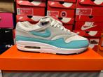 Nike air max 1 anniversary aqua, Kleding | Heren, Schoenen, Ophalen of Verzenden, Zo goed als nieuw, Blauw