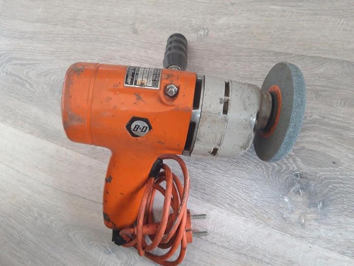 Goedwerkende Black & Decker Slijper., Doe-het-zelf en Verbouw, Gereedschap | Boormachines, Gebruikt, Boormachine, Ophalen