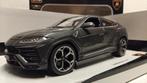 Lamborghini Urus antraciet grijs Bburago metal 1:18 KRD, Hobby en Vrije tijd, Modelauto's | 1:18, Ophalen of Verzenden, Zo goed als nieuw