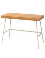 Lillåsen IKEA bureau bamboe, Huis en Inrichting, Zo goed als nieuw, Ophalen, Bureau