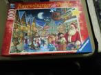 Ravensburger kerst puzzel 1000 stuks, Hobby en Vrije tijd, Denksport en Puzzels, Ophalen of Verzenden, Zo goed als nieuw