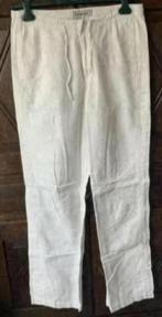 Witte broek, damesbroek, zomerbroek; clockhouse; 32 / 36, Wit, Ophalen of Verzenden, Zo goed als nieuw, Maat 36 (S)