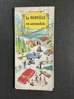 Vintage Wegenkaart Noorwegen 1958 Grondal & Son, Gelezen, Landkaart, 1800 tot 2000, Europa Overig