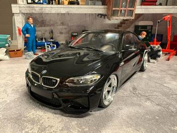 1:18 Minichamps BMW M2 custom vaste wielen zonder doos beschikbaar voor biedingen