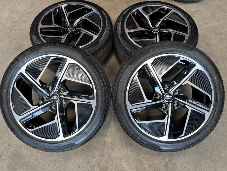 20 inch originele RS velgen + zomerbanden Audi E-Tron GT RS, Auto-onderdelen, Banden en Velgen, Banden en Velgen, Zomerbanden