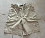 Nieuwe Ralph Lauren korte broek mt 12 152 158 short beige, Broek, Nieuw, Ophalen of Verzenden, Jongen