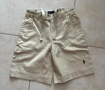 Nieuwe Ralph Lauren korte broek mt 12 152 158 short beige beschikbaar voor biedingen