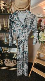 Angelle milan maxi doorknoop jurk xl, Ophalen of Verzenden, Zo goed als nieuw, Maat 46/48 (XL) of groter, Onder de knie