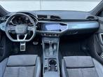 Audi Q3 Sportback 45 TFSI e 3x S line Panodak Matrix Camera, Auto's, Audi, Gebruikt, Met garantie (alle), Leder en Stof, Zwart