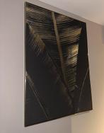 Schilderij zwart met goud., Ophalen, Zo goed als nieuw, Schilderij