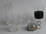 Iittala 5 diverse glazen items, Antiek en Kunst, Antiek | Glas en Kristal, Ophalen of Verzenden