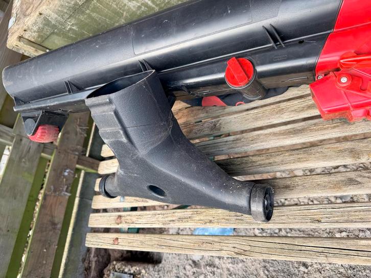 Bladblazer/zuiger 2400W met opvangzak en mondstuk, Doe-het-zelf en Verbouw, Buizen en Afvoer, Gebruikt, Ophalen