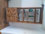 Open boekenkast van foucault teakhout, Huis en Inrichting, Ophalen, 100 tot 150 cm, 200 cm of meer, Teakhout