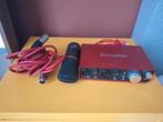 Focusrite Scarlett 2i2 Studio (2nd Gen), Computers en Software, Geluidskaarten, Ophalen of Verzenden, Gebruikt, Extern, Focusrite