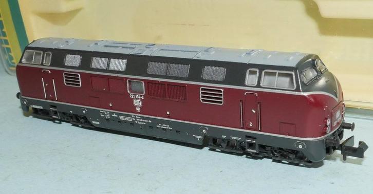 Minitrix 2061 Diesel, Hobby en Vrije tijd, Modeltreinen | N-Spoor, Gebruikt, Locomotief, Gelijkstroom, Trix, Analoog, Ophalen of Verzenden
